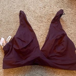Victoria’s Secret bralettes in maroon
